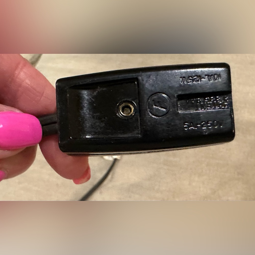 Farberware Black Power Adapter Plug